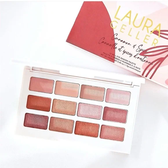 Laura Geller Cinnamon & Spice 12 Color Eyeshadow Palette DISCONTINUED New In Box - Picture 2 of 5